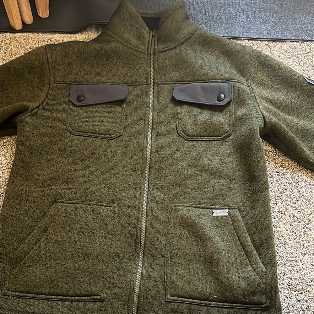 Olive Green Ascend Men's Jacket